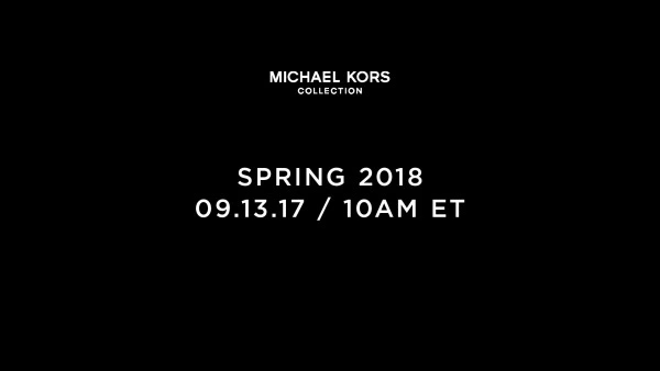 Canlı: Michael Kors İlkbahar/Yaz 2018 Canlı: Michael Kors İlkbahar/Yaz 2018