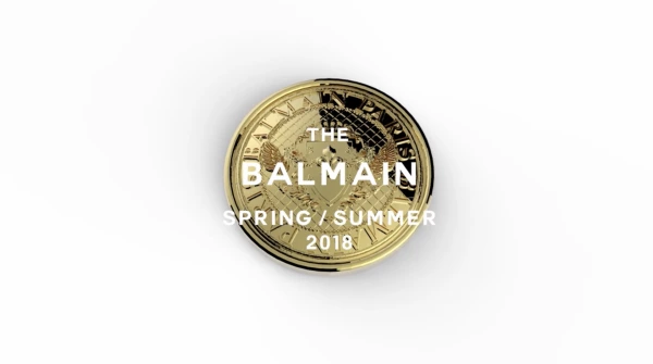 Canlı: Balmain 2018 İlkbahar/Yaz Canlı: Balmain 2018 İlkbahar/Yaz