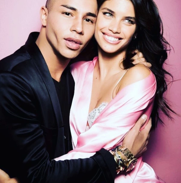 Balmain’in Melekler Ordusu: Victoria’s Secret Olivier Rousteing, Sara Sampaio