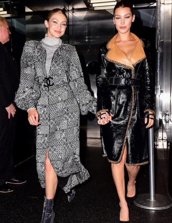 Gigi ve Bella'nın Chanel Dayanışması Gigi Hadid, Bella Hadid