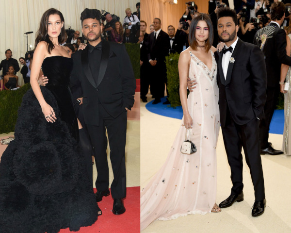 The Weeknd, Bella Hadid ve Selena Gomez