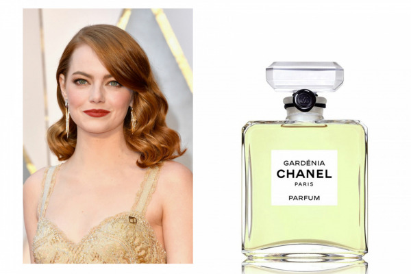 Emma Stone - Chanel, Gardenia