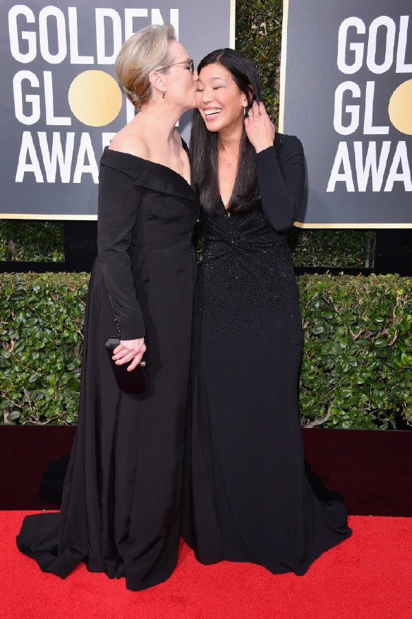 Meryl Streep'in Golden Globes Partneri: Aktivist Ai-jen Poo Meryl Streep, Ai-jen Poo