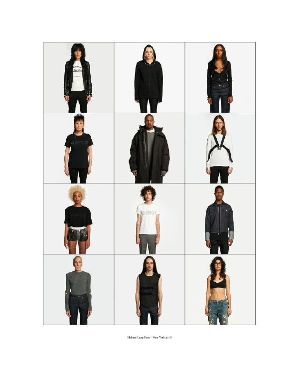 Helmut Lang'ın Solange ve Kanye'li Fan Club'ı Helmut Lang, Kanye West, Exactitudes