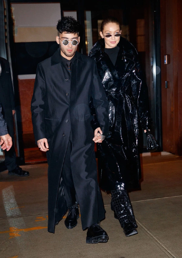 Zayn Malik ve Gigi Hadid'in Stillerindeki 'Matrix' Etkisi Zayn Malik, Gigi Hadid