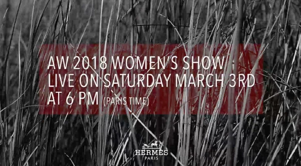 Canlı: Hermès 2018 Sonbahar/Kış Hermès
