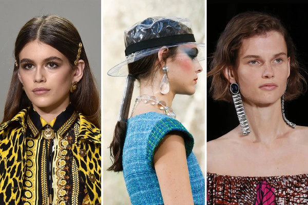 2018 İlkbahar/Yaz Saç Trendleri versace chanel stella mccartney