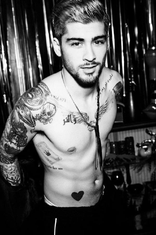 Zayn, Gigi Hadid Dövmesi ile Herkesin Dilinde Gigi Hadid, Zayn Malik