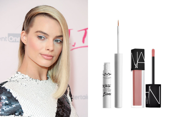 Ürünler: Nyx White Liquid Liner, Nars Velvet Lip Glide - Unlaced