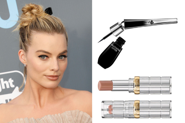 Ürünler: Lancôme GRANDIÔSE Bendable Liquid Eyeliner, L'oreal Paris Color Riche Shine Ruj 642