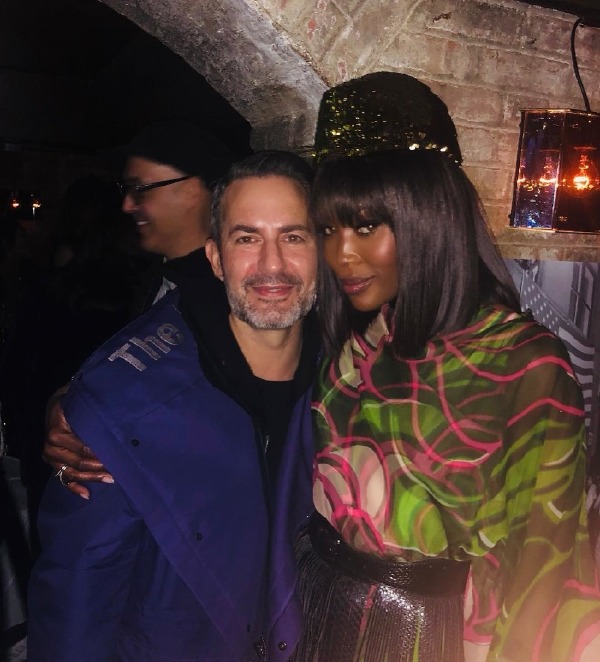 Marc Jacobs, Naomi Campbell