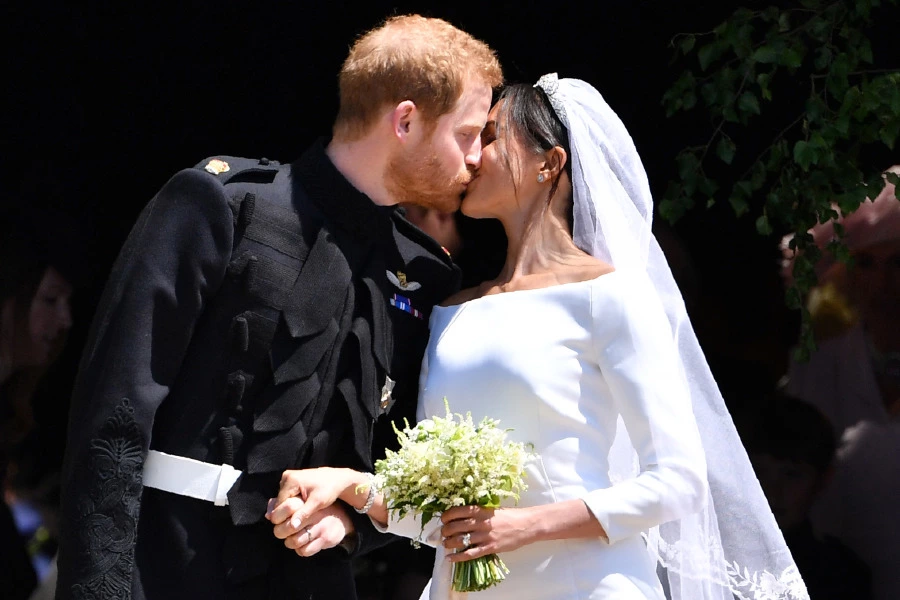 Prens Harry ve Meghan Markle Evlendi Meghan Markle, Prens Harry, Kraliyet Düğünü