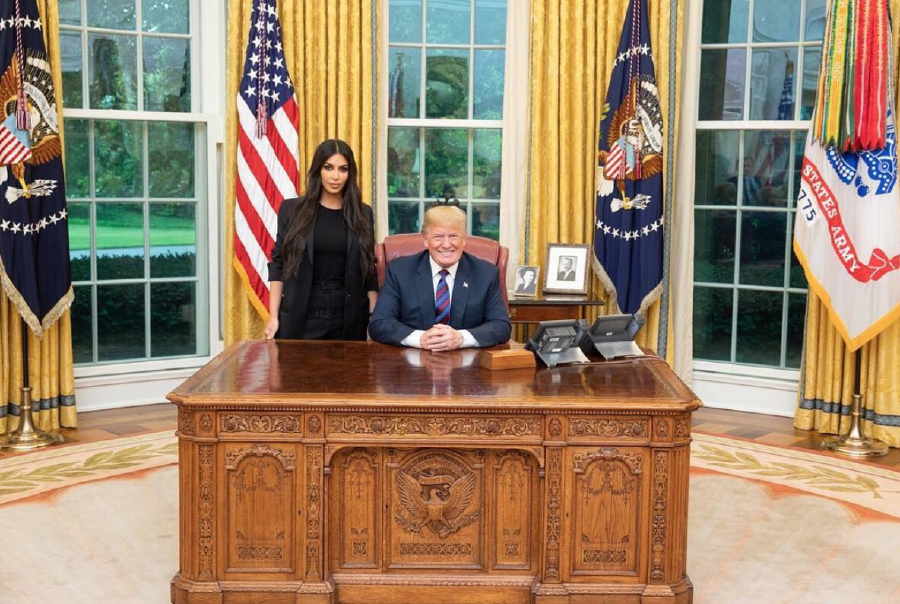 Kim Kardashian, Donald Trump