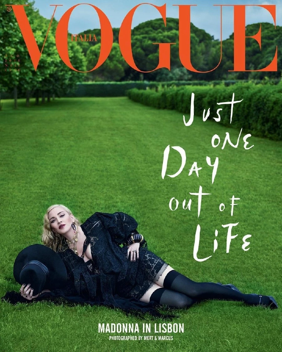Madonna'nın Lizbon'daki Hayatı Vogue Italia'da! Madonna