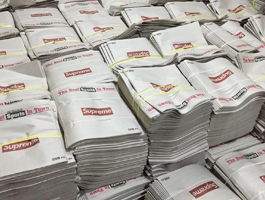 En Farklı İş Birliği: Supreme x New York Post