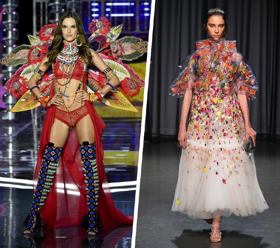 Seksi ve Floral İş Birliği: Mary Karantzou x Victoria's Secret victoria's secret, mary katrantzou