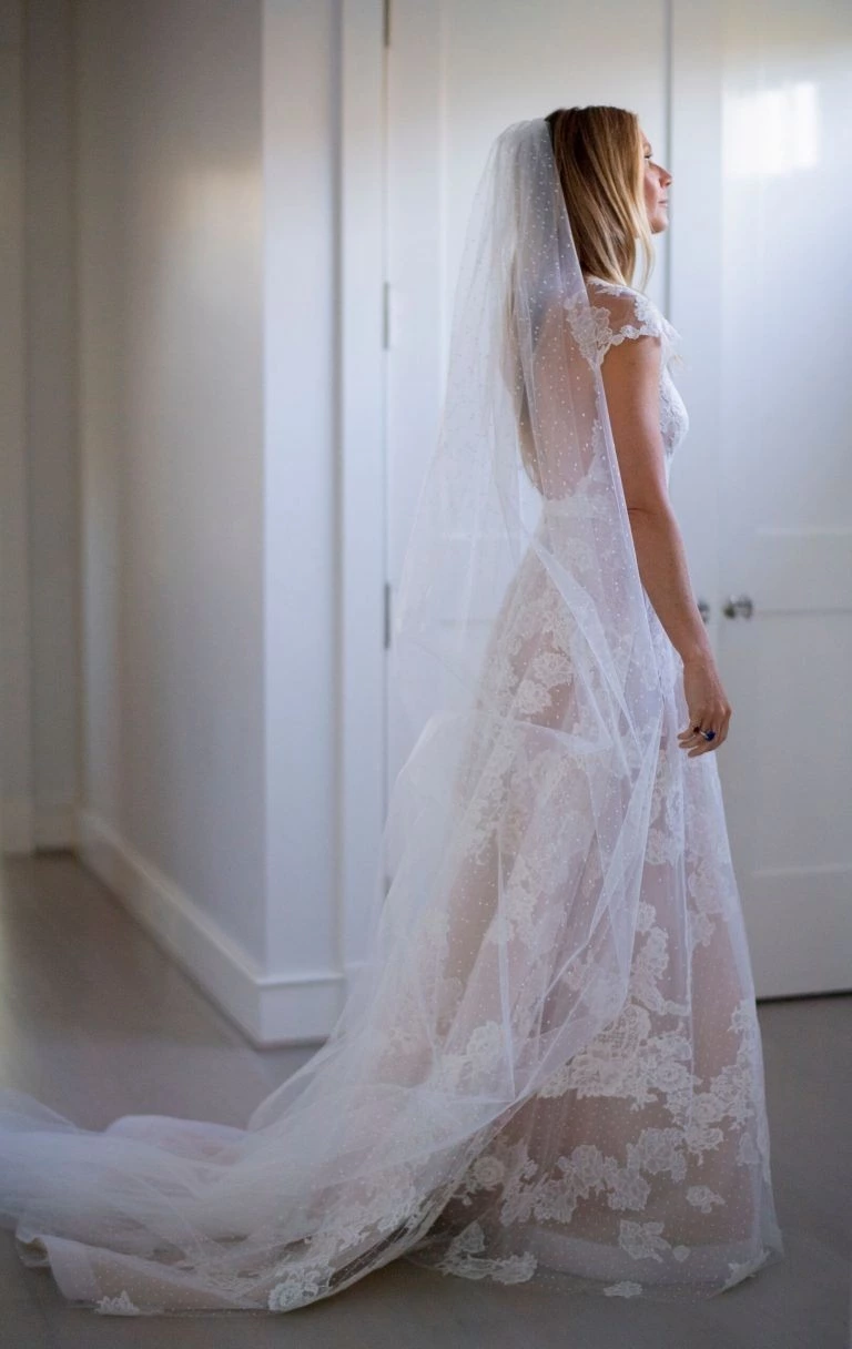 Gwyneth Paltrow'un Valentino İmzalı Rüya Gelinliği Gwyneth Paltrow'un Valentino İmzalı Rüya Gelinliği