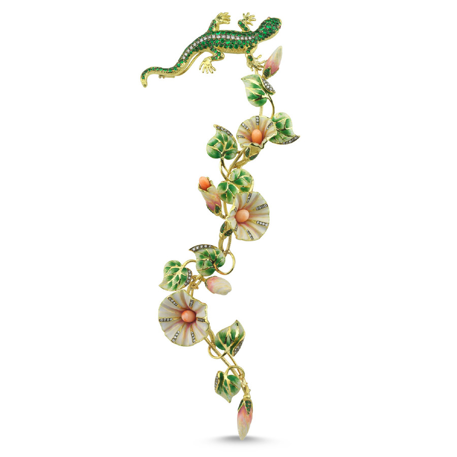 Aida Bergsen'in Fauna Broş Tasarımı Açık Artırmada