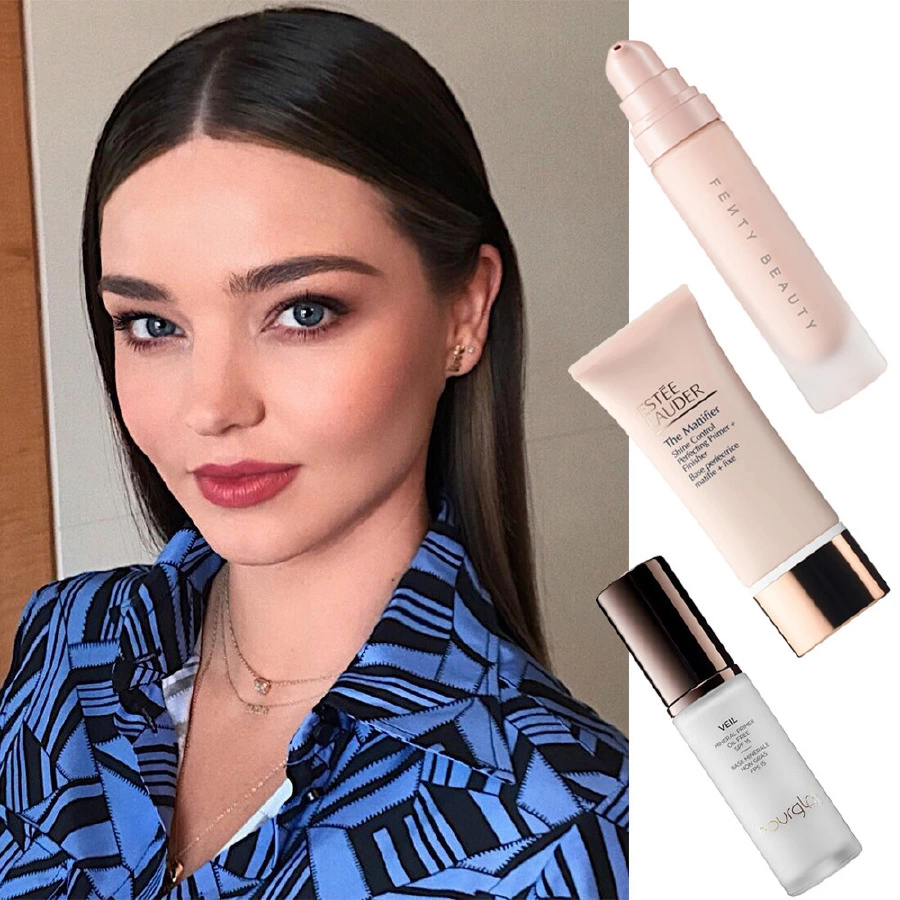 Gün Boyu Mat: Yağlı Ciltler için En İyi 15 Makyaj Bazı miranda kerr