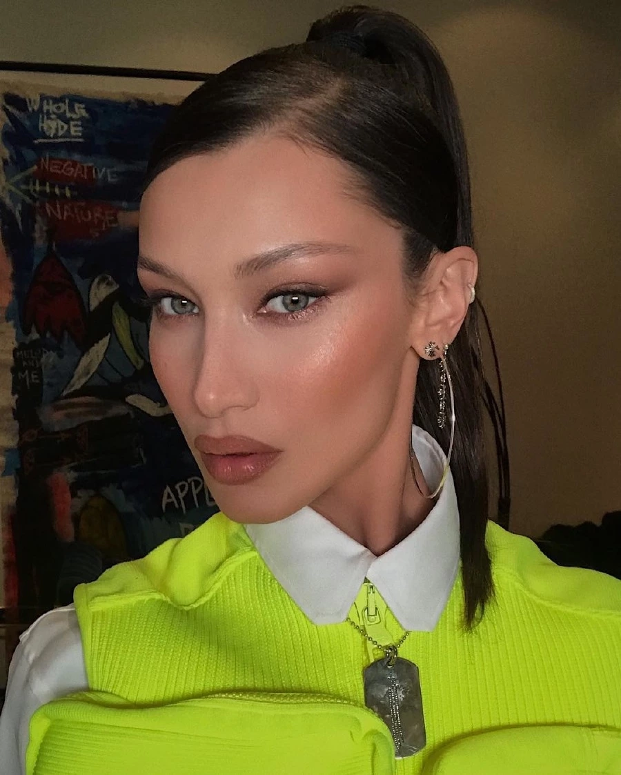 Bella Hadid'in Güzelliğindeki 5 Makyaj Hilesi bella hadid