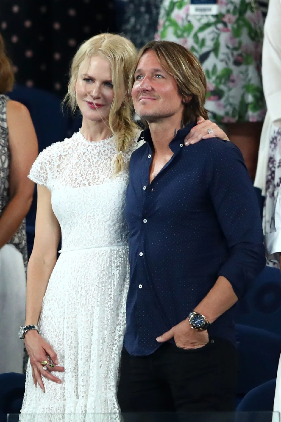 Nicole Kidman ve Keith Urban'ın Tenis Turnuvasındaki Sempatik Anları nicole kidman keith urban