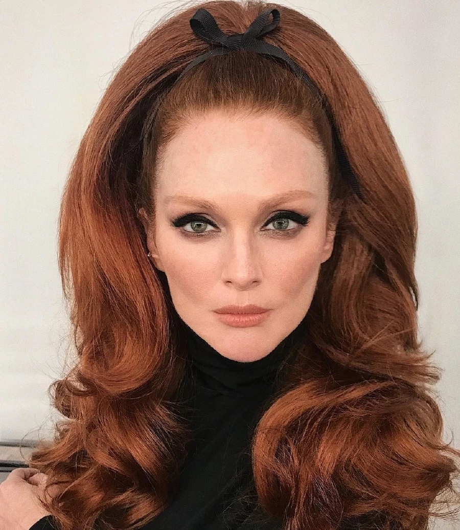 Jullianne Moore'un 60'lardan Gelen Güzellik Dönüşümü julianne Moore