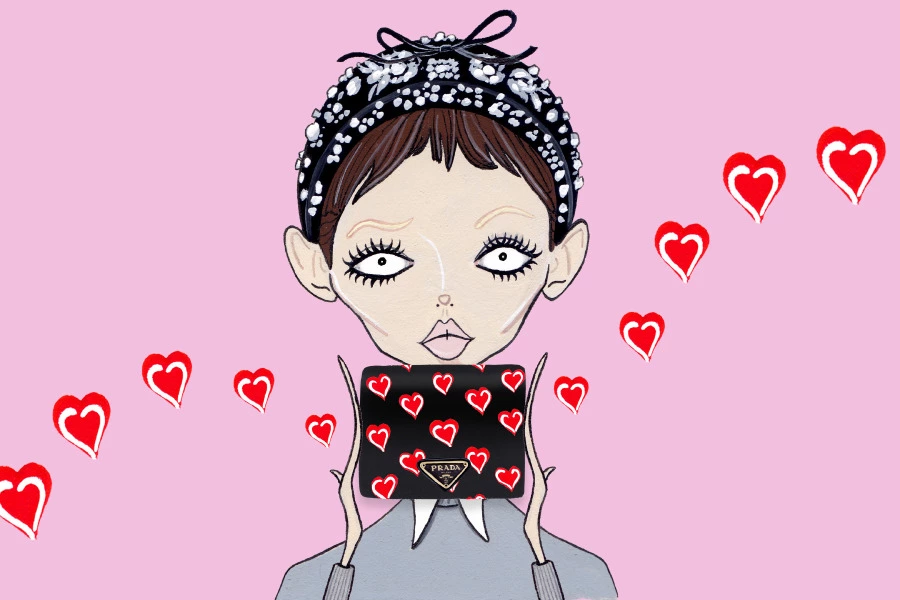 Sevgililere Gelsin: Prada'nın Tim Burton Evreni prada sevgililer günü