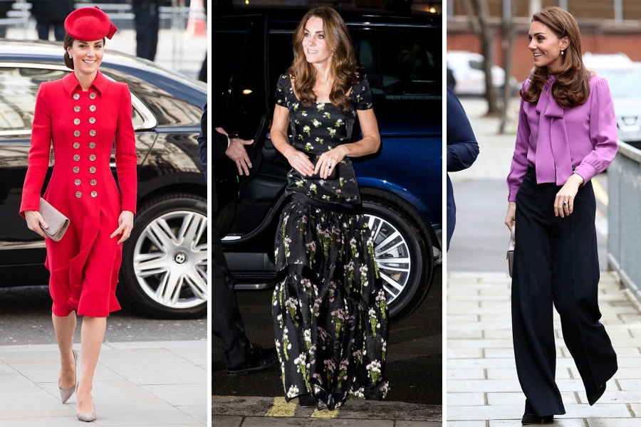 Kate Middleton'dan Stil Üçlemesi kate middleton