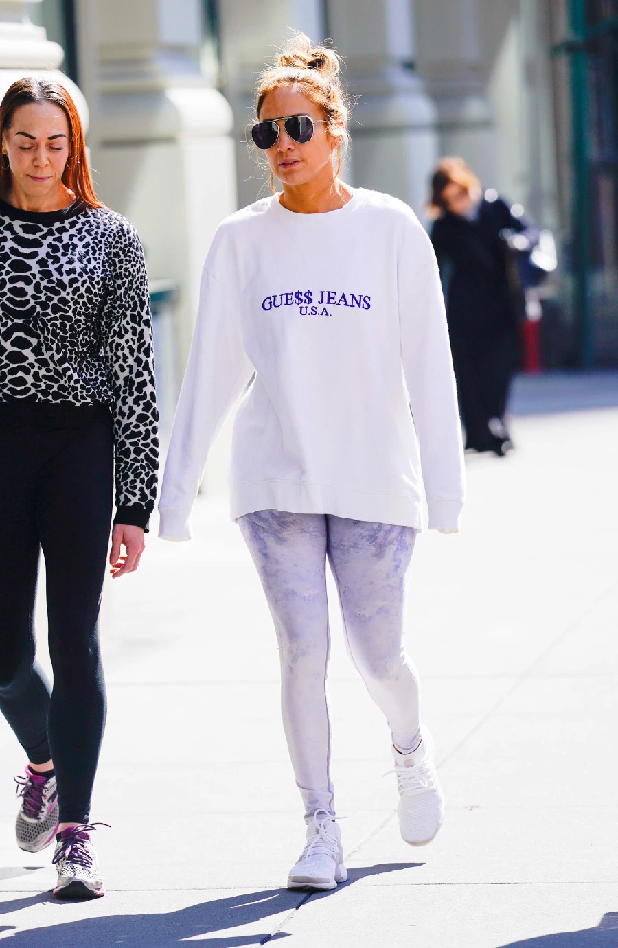 Jennifer Lopez'in Sportif Stilinde Kendi İmzası Var jennifer lopez