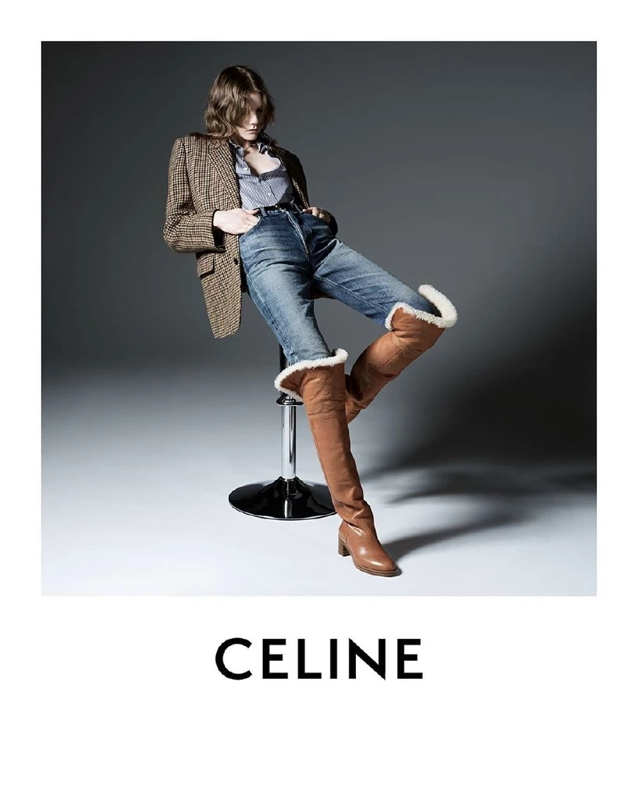 Hedi Slimane'lı Celiné'den İkinci Kampanya celiné, hedi slimane