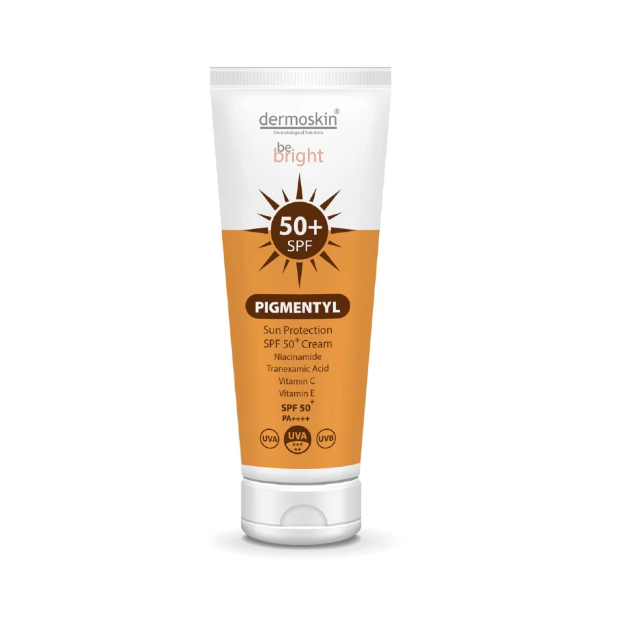 Plaj Çantanızın Olmazsa Olmazı: Dermoskin Be Bright Pigmentyl SPF 50 dermoskin