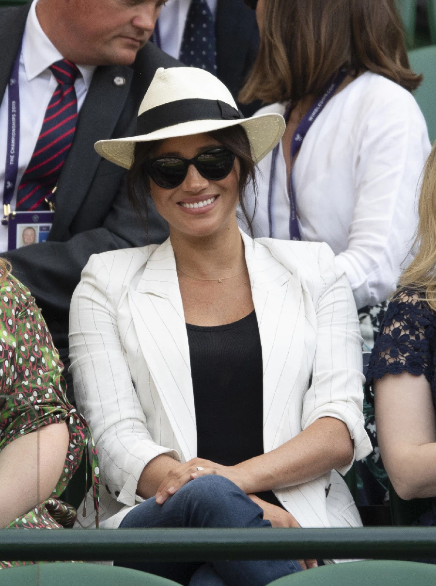 Kate Middleton'dan Sonra Wimbledon Sırası Meghan Markle'da meghan-markle-wimbledon-2019