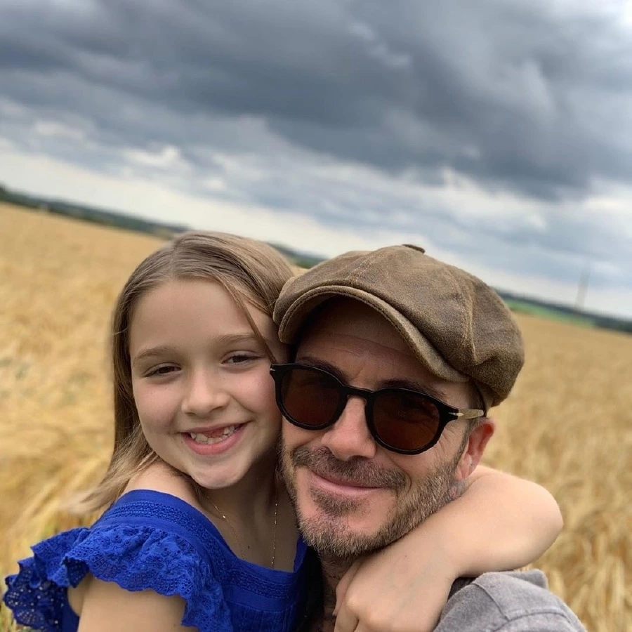 David Beckham'dan Kızı Harper'a Duygusal Mesaj David Beckham'dan Kızı Harper'a Duygusal Mesaj