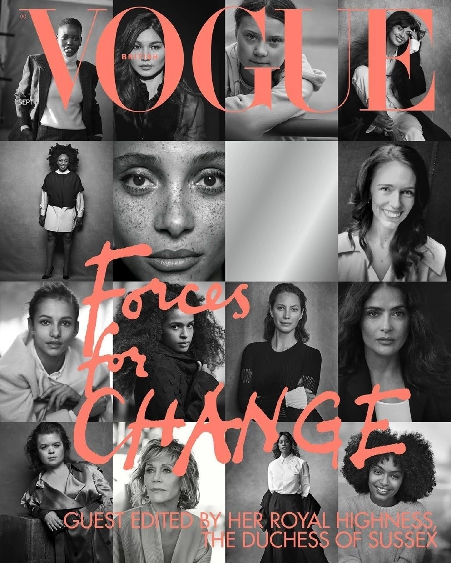 Meghan Markle Vogue İngiltere'nin Misafir Editörü meghan, markle