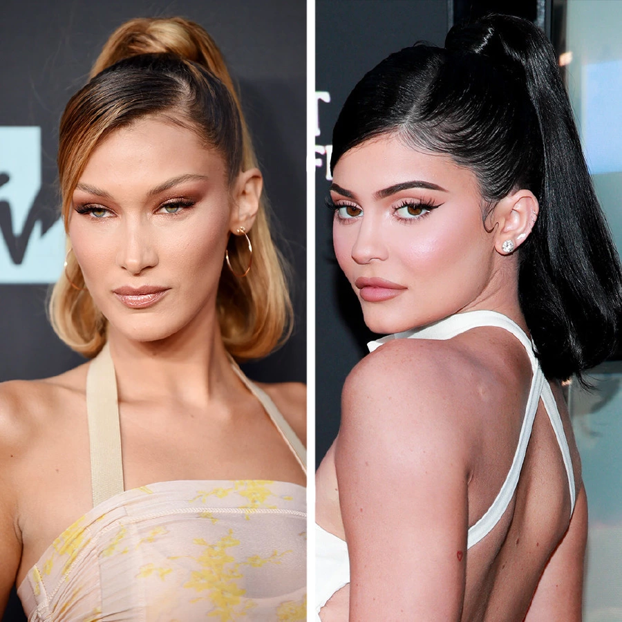 Kylie Jenner ve Bella Hadid'in At Kuyruğu İttifakı Kylie Jenner Bella Hadid