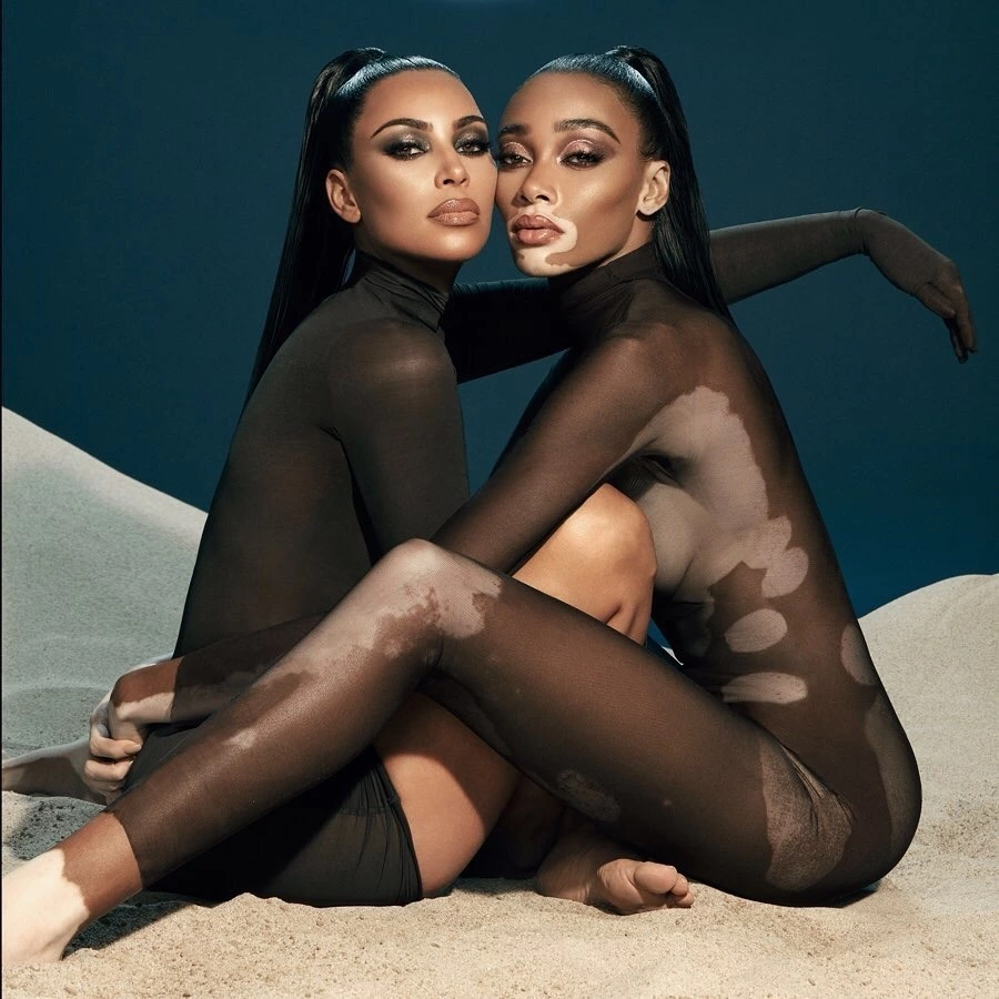 Kim Kardashian ve Winnie Harlow'un Güzellik İttifakı