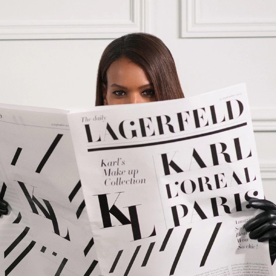 Karl Lagerfeld'in Son Güzellik İş Birliği: L'Oréal x Karl Karl Lagerfeld'in Son Güzellik İş Birliği: L'Oréal x Karl