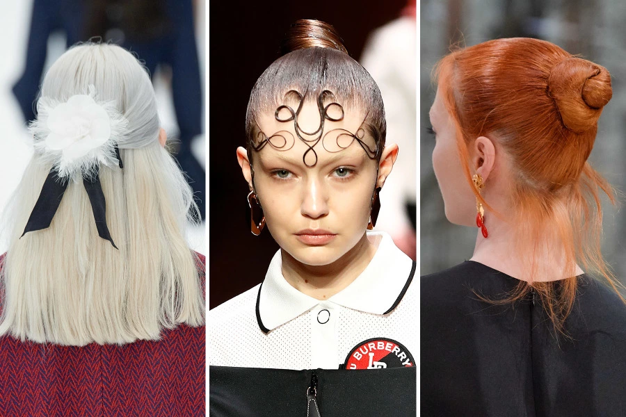 2019-20 Sonbahar/Kış Saç Trendleri chanel valentino Gigi Hadid