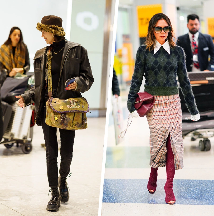 Havalimanı Stil Düellosu: Bella Hadid vs. Victoria Beckham Havalimanı Stil Düellosu: Bella Hadid vs. Victoria Beckham