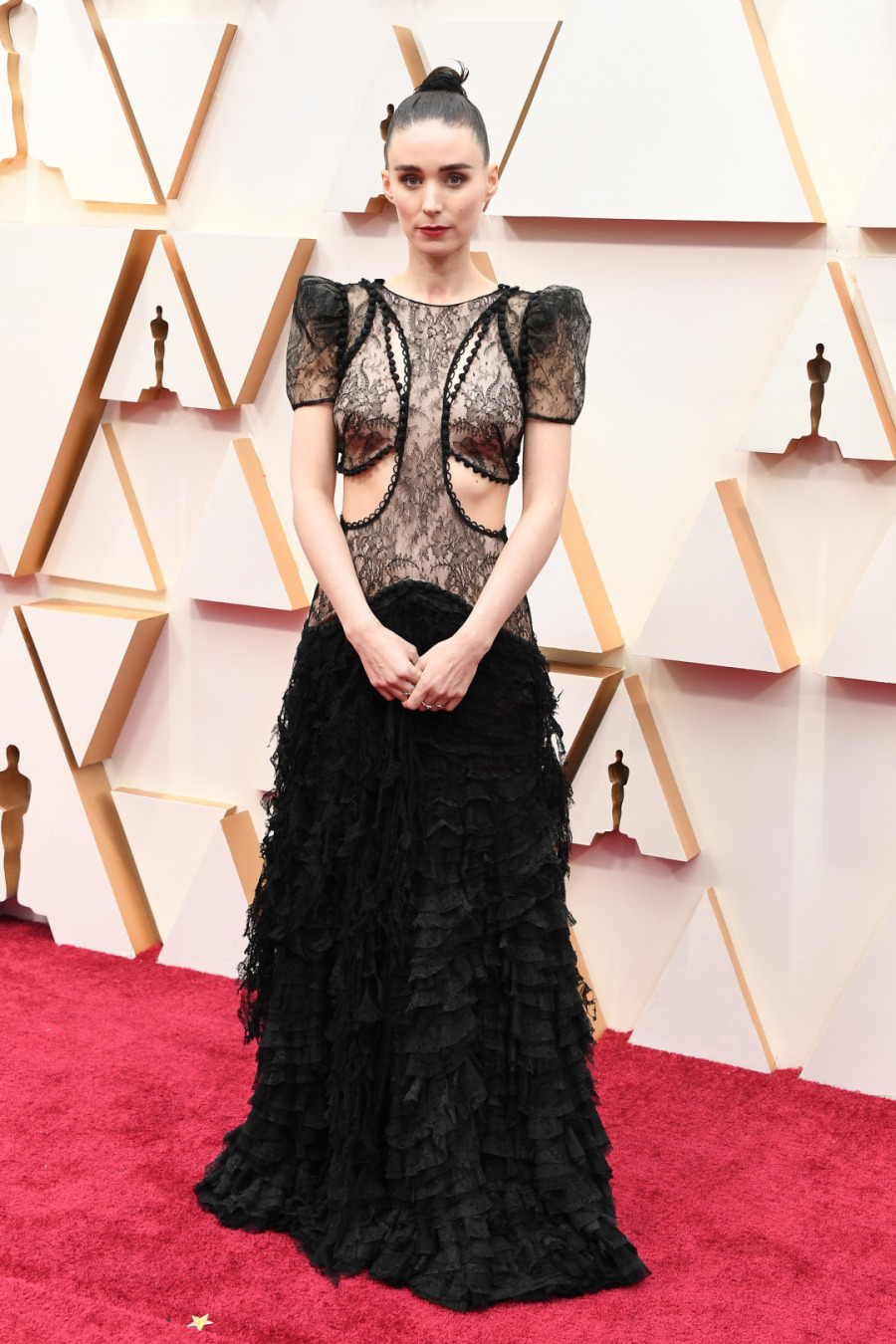 Rooney Mara, Elbise: Alexander McQueen