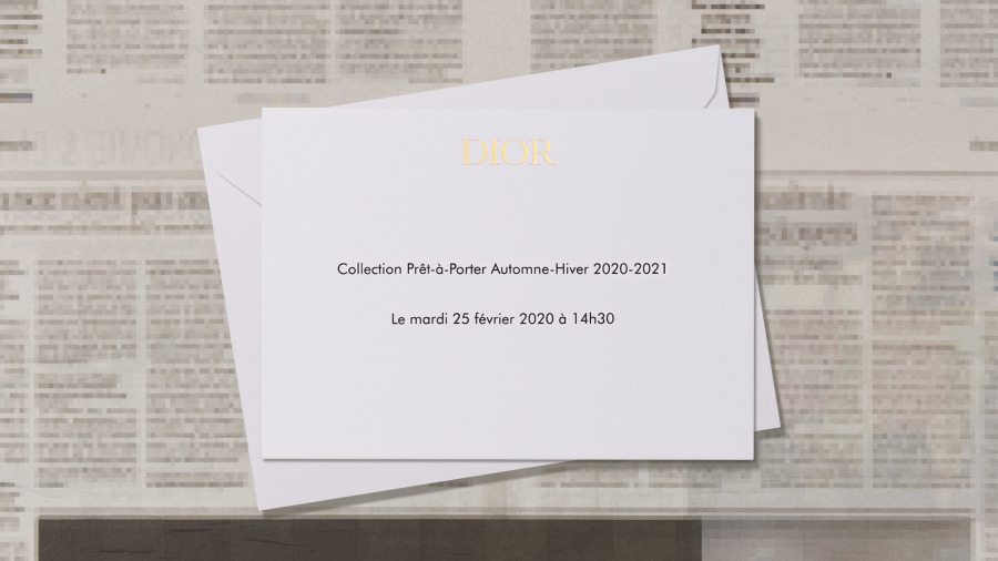 Canlı Yayın: Dior Sonbahar/Kış 2020-21 Defilesi