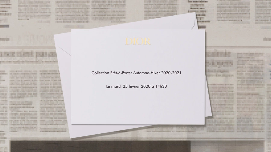 Canlı Yayın: Dior Sonbahar/Kış 2020-21 Defilesi Canlı Yayın: Dior Sonbahar/Kış 2020-21 Defilesi