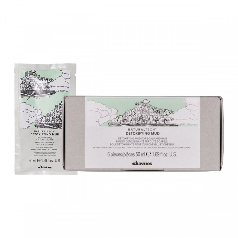 Yağlı Saçlar: Davines Detoxifying Mud