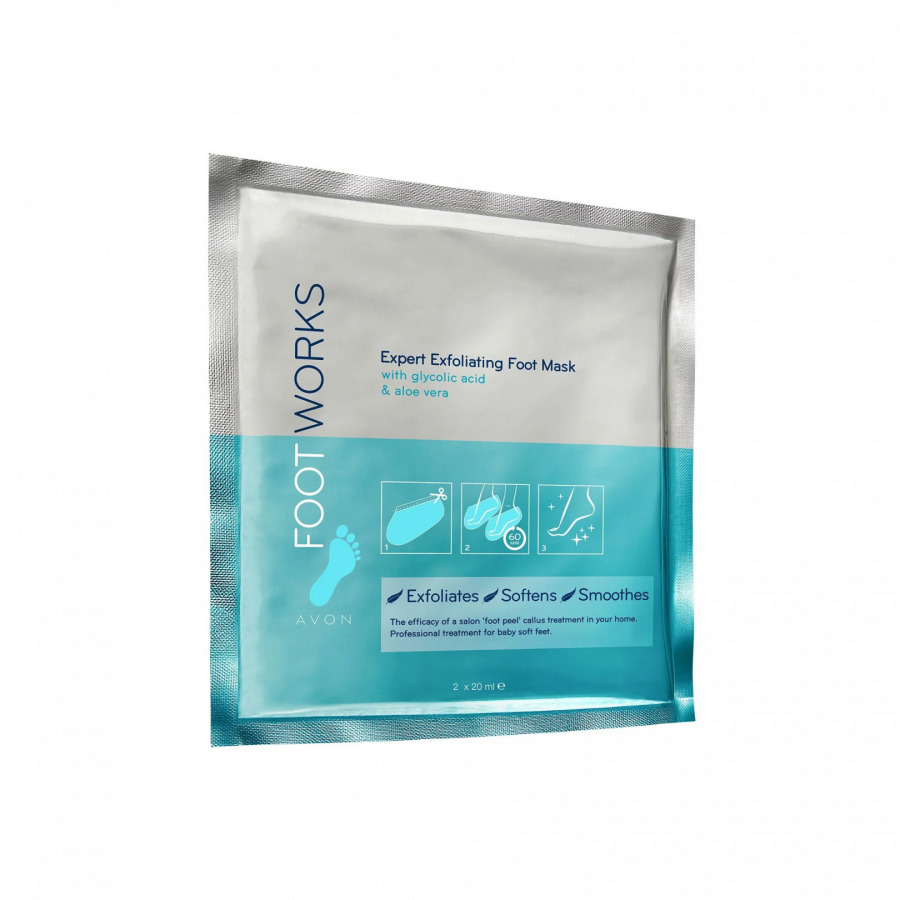 Avon Foot Works Expert Exfoliating Foot Mask