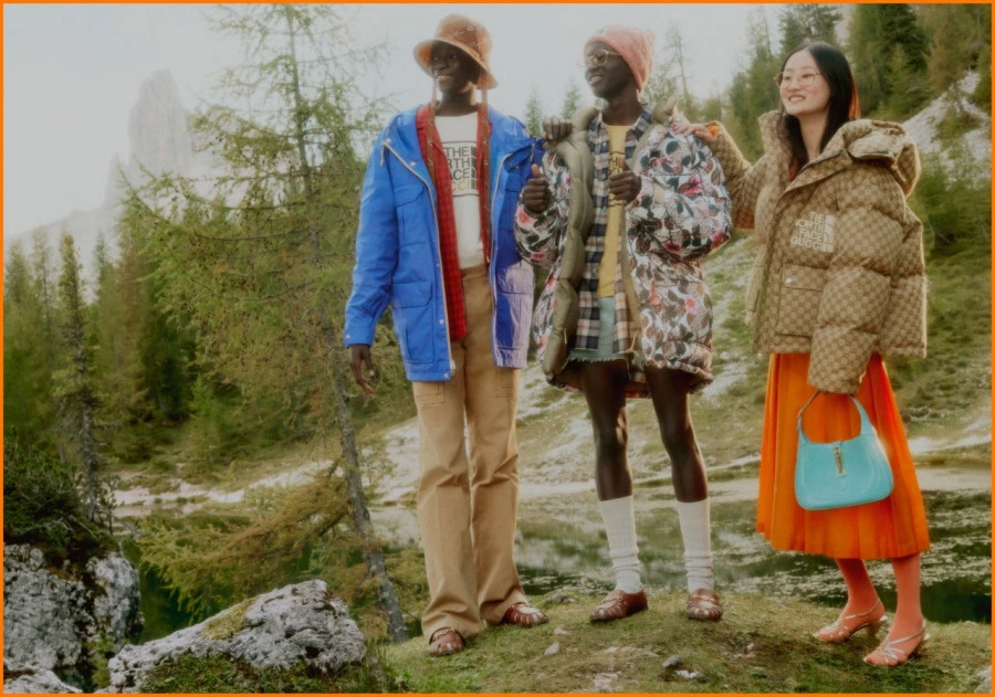 Gucci ve The North Face’in Çiçek Çocukları Gucci