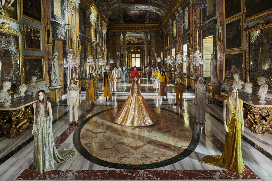Valentino Code Temporal 2021 İlkbahar/Yaz Couture
