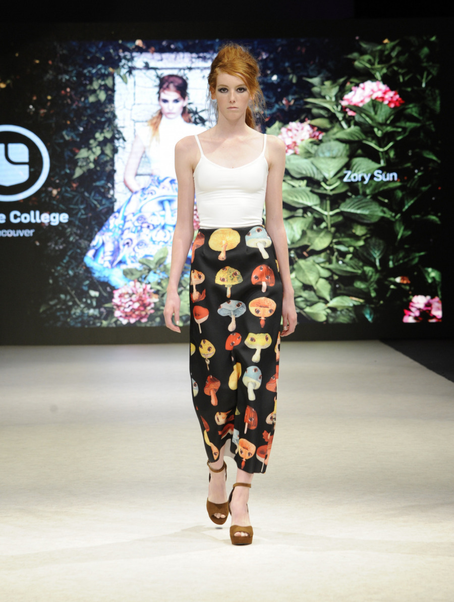 Zory Sun at Vancouver Fashion Week