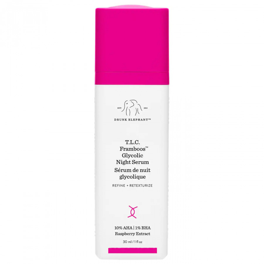 Drunk Elephant T.L.C. Framboos™ Glycolic Resurfacing Night Serum