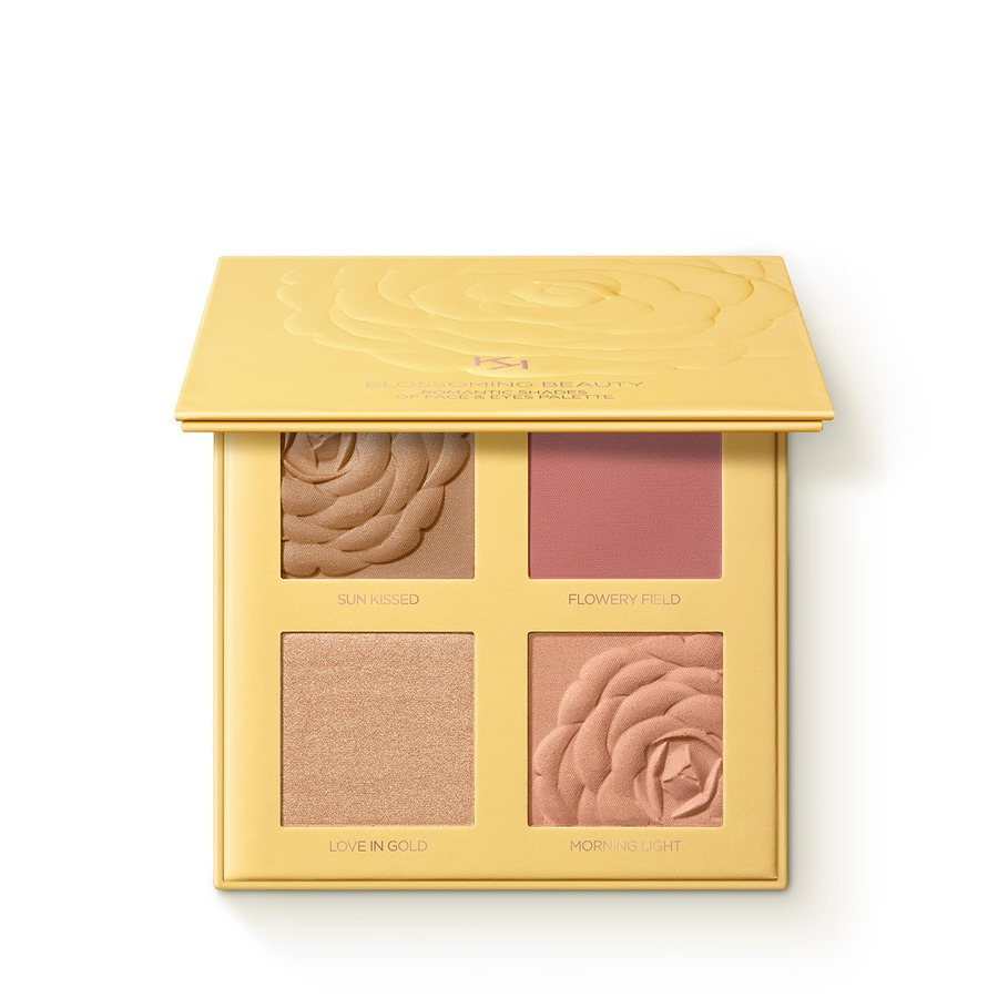 Kiko Blossoming Beauty Romantic Shades Of Face & Eyes Palette
