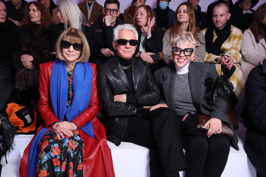 Anna Wintour, Baz Luhrmann ve Catherine Martin @ Fendi